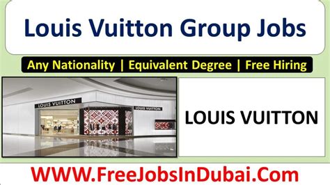 employment at louis vuitton|louis vuitton job opening.